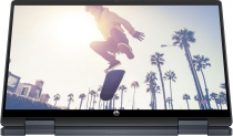 Ноутбук HP Pavilion x360 14-ek2001ua 14" FHD IPS Touch, Intel 7-150U, 16GB, F1024GB, UMA, DOS, синій AQ8N9EA