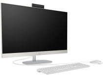 ПК Моноблок HP All-in-One 27" FHD IPS AG, Intel i5-1335U, 16GB, F512GB, UMA, WiFi, кл+м, DOS, белый AR0N5EA