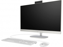 ПК Моноблок HP All-in-One 27" FHD IPS AG, Intel i5-1335U, 16GB, F512GB, UMA, WiFi, кл+м, DOS, белый AR0N5EA