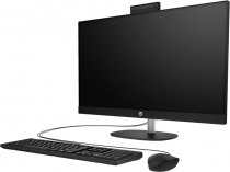 Комп&#39;ютер персональний моноблок HP All-in-One 27" FHD IPS AG, Intel i3-1315U, 16GB, F512GB, UMA, WiFi, кл+м, DOS, чорний AR0N6EA