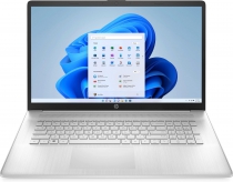 Ноутбук HP 17-cp2023ua 17.3" FHD IPS AG, AMD R3-7320U, 8GB, F512GB, UMA, DOS, сріблястий AR8J9EA