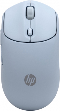 Миша HP 400 Quiet, WL/BT, блакитний AZ7B4AA