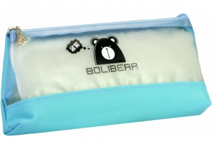 Пенал на 1 отделение COOLFORSCHOOL B-8659-white B-8687-blue