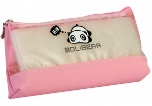 Пенал на 1 відділення COOLFORSCHOOL B-8687-pink