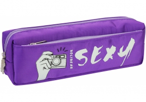 Пенал на 2 відділення COOLFORSCHOOL B-8690-purple