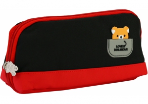Пенал на 1 відділення COOLFORSCHOOL B-8694-black