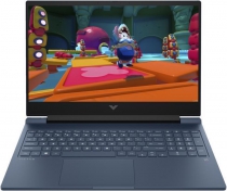 Ноутбук HP Victus 16-r1008ua 16.1" FHD IPS AG, Intel i7-14700HX, 32GB, F1024GB, NVD4070-8, DOS, синий B23BBEA