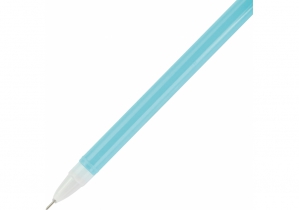 Ручка кулькова гелева Flamingo, пише синім, асорті MAXI BJ20-3N010