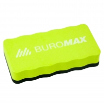 Губка магнітна для сухої очистки маркерної дошки з магнітом, асорті Buromax BM.0074-99