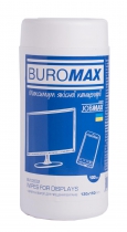 Салфетки для экранов и оптики, Buromax JOBMAX BM.0802