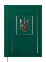 Щоденник недатований NATION, A5, зелений Buromax BM.2006-04