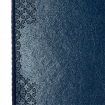 Дневник недатированный VIENNA, A5, синий, штуч.кожа/поролон, 336 стр. Buromax BM.20180-02