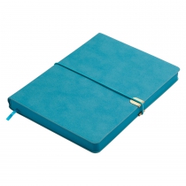 Дневник недатированный BEST, A5, бирюзовый, штуч.кожа, 336 стр. Buromax BM.20190-06