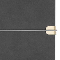 Щоденник недатований BEST, A5, сірий, штуч.шкіра, 336 стор Buromax BM.20190-09