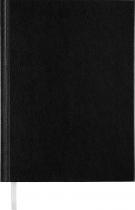Ежедневник недатированный STRONG, A5, 288 стр. черный Buromax BM.2022-01