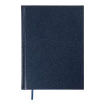 Щоденник недатований STRONG, A5, темно-синій, штучна шкіра Buromax BM.2022-03