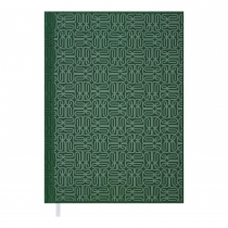 Щоденник недатований VELVET, A5, зелений Buromax BM.2025-04