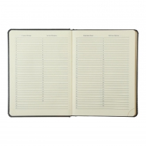Ежедневник недатированный SALERNO, A5, 288 стр. коричневый Buromax BM.2026-25