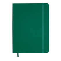 Щоденник недатований TOUCH ME, A5, зелений, штуч.шкіра, 336 стор Buromax BM.20280-04