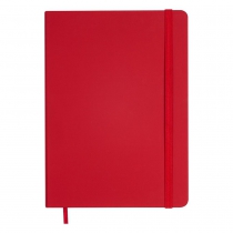 Щоденник недатований TOUCH ME, A5, червоний, штуч. шкіра, 336 стор Buromax BM.20280-05