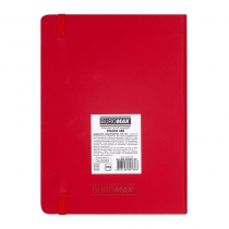 Щоденник недатований TOUCH ME, A5, червоний, штуч. шкіра, 336 стор Buromax BM.20280-05