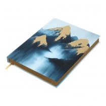 Щоденник недатований поліграфічний FILLING, A5, кобальтовий, 336 стор Buromax BM.20310-54