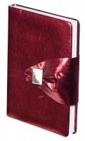Щоденник недатований CLUTCH, A5, 288 стор. червоний Buromax