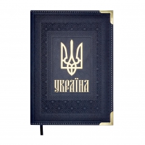 Щоденник недатований STATUT, A5, синій, штуч.шкіра/поролон, 336 стор Buromax BM.20480-02