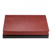 Дневник недатированный IDEAL, A5, коричневый, штуч.кожа, 336 стр. Buromax BM.20490-19