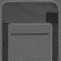 Щоденник недатований COMBI, A5, сірий, штуч.шкіра/поролон, 336 стор Buromax BM.20500-09