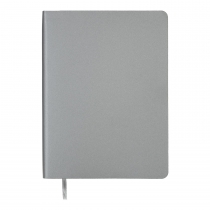 Дневник недатированный STEEL, A5, серебро, искусственная кожа Buromax BM.2053-24