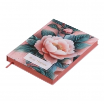 Щоденник недатований поліграфічний FATTORE, A5, рожевий, 336 стор Buromax BM.20600-10