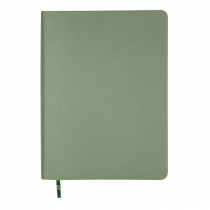 Щоденник недатований MORANDI STYLE, A5, зелений, штуч.шкіра, 336 стор Buromax BM.20680-04