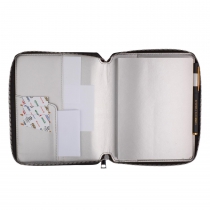 Щоденник недатованийPRIMAVERA, A5, чорний, штуч.шкіра/поролон, 336 стор Buromax BM.20730-01