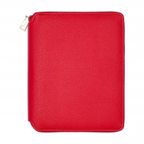 Щоденник недатованийPRIMAVERA, A5, червоний, штуч.шкіра/поролон, 336 стор Buromax BM.20730-05