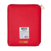 Щоденник недатованийPRIMAVERA, A5, червоний, штуч.шкіра/поролон, 336 стор Buromax BM.20730-05