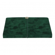 Щоденник недатований VELOUR, A5, зелений, штуч.шкіра, 336 стор Buromax BM.20770-04