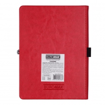 Щоденник недатований LEGEND, A5, червоний, штуч.шкіра, 336 стор Buromax BM.20790-05