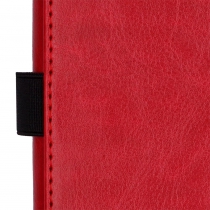 Щоденник недатований LEGEND, A5, червоний, штуч.шкіра, 336 стор Buromax BM.20790-05