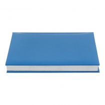 Щоденник недатований CLASSIC, A5, синій, штуч.шкіра/поролон, 336 стор Buromax BM.20980-02