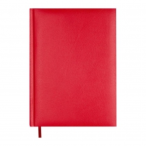 Щоденник недатований CLASSIC, A5, червоний, штуч.шкіра/поролон, 336 стор Buromax BM.20980-05