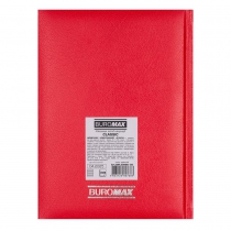 Щоденник недатований CLASSIC, A5, червоний, штуч.шкіра/поролон, 336 стор Buromax BM.20980-05