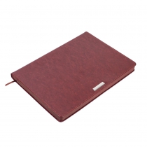 Дневник недатированный SALERNO, L2U, А4, коричневый, штуч.кожа, 336 стр. Buromax BM.20990-25