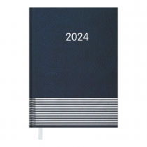 Щоденник датований 2024 PARALLEL, A5, синій Buromax BM.2107-02