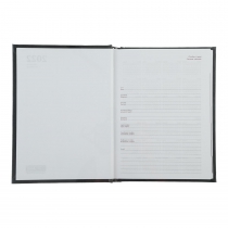 Ежедневник датированный 2024 BASE(Miradur), A5, 336 стр., черный Buromax BM.2108-01