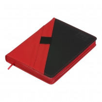 Щоденник датований 2026 TRIUMPH, A5, червоний, штучна шкіра/поролон Buromax BM.21104-05