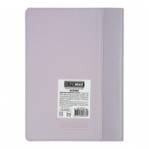 Щоденник датований 2026 AURORA, A5, бузковий, штуч.шкіра/поролон Buromax BM.21115-26