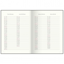 Дневник датированный 2026 CLASSIC, A5, красный, бумвинил/поролон Buromax BM.21121-05