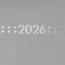 Щоденник датований 2026 CLASSIC, A5, сірий, бумвініл/поролон Buromax BM.21121-09