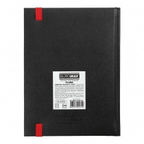 Щоденник датований 2026 PLANS, A5, чорний, бумвініл/поролон Buromax BM.21122-01